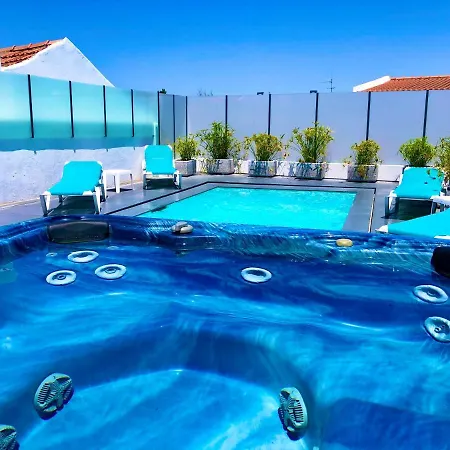 Luxury With Private Pool E Jacuzzi Year-round A 25 Min De Lisboa Villa *